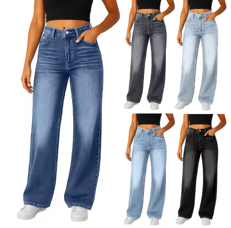 Jeans Donna Vita Alta