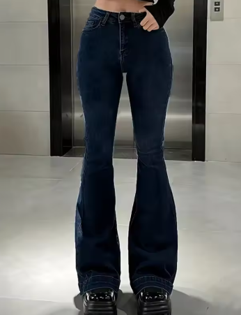 Jeans Donna Zampa d'Elefante