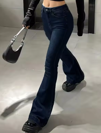 Jeans Donna Zampa d'Elefante