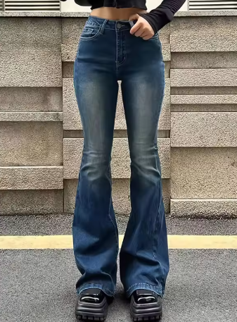 Jeans Donna Zampa d'Elefante