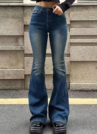 Jeans Donna Zampa d'Elefante