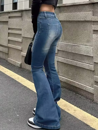 Jeans Donna Zampa d'Elefante