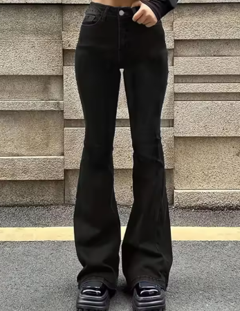 Jeans Donna Zampa d'Elefante